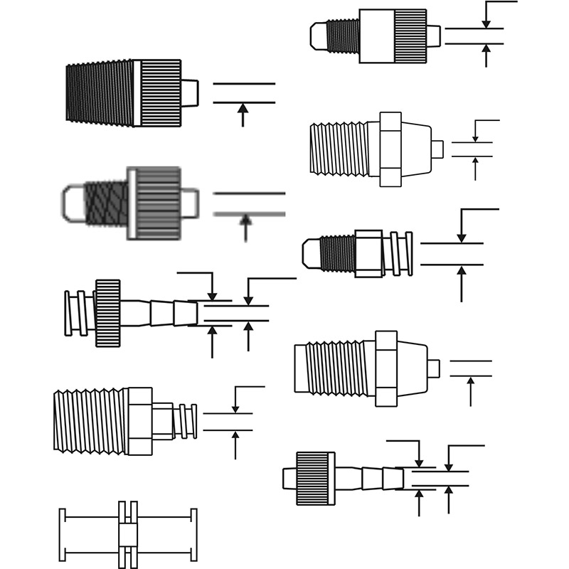 Luer Lock Fluid Lines and Fittings