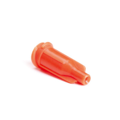 700 Series Tip Cap, Double Helix Threaded, Orange, (QTY=50)